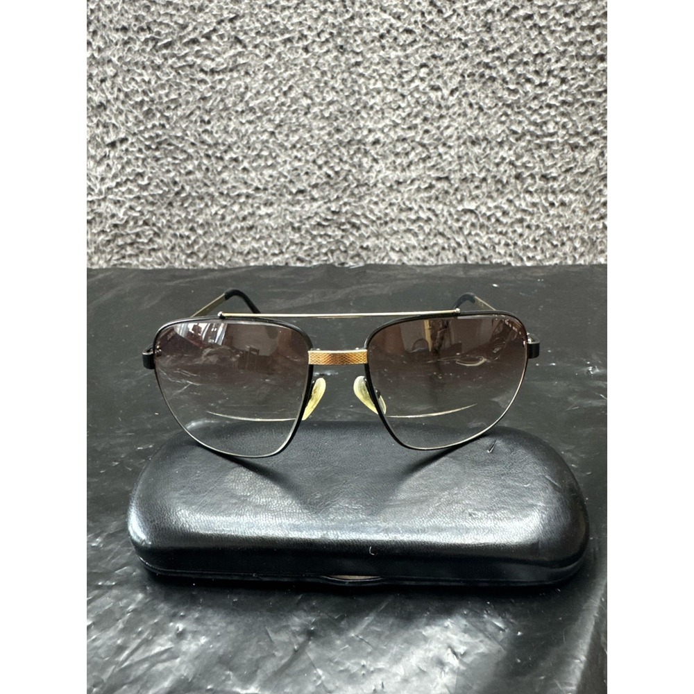 Vintage Dunhill 6036 90 Gradient Lens Sunglasses Black 61 17 135
